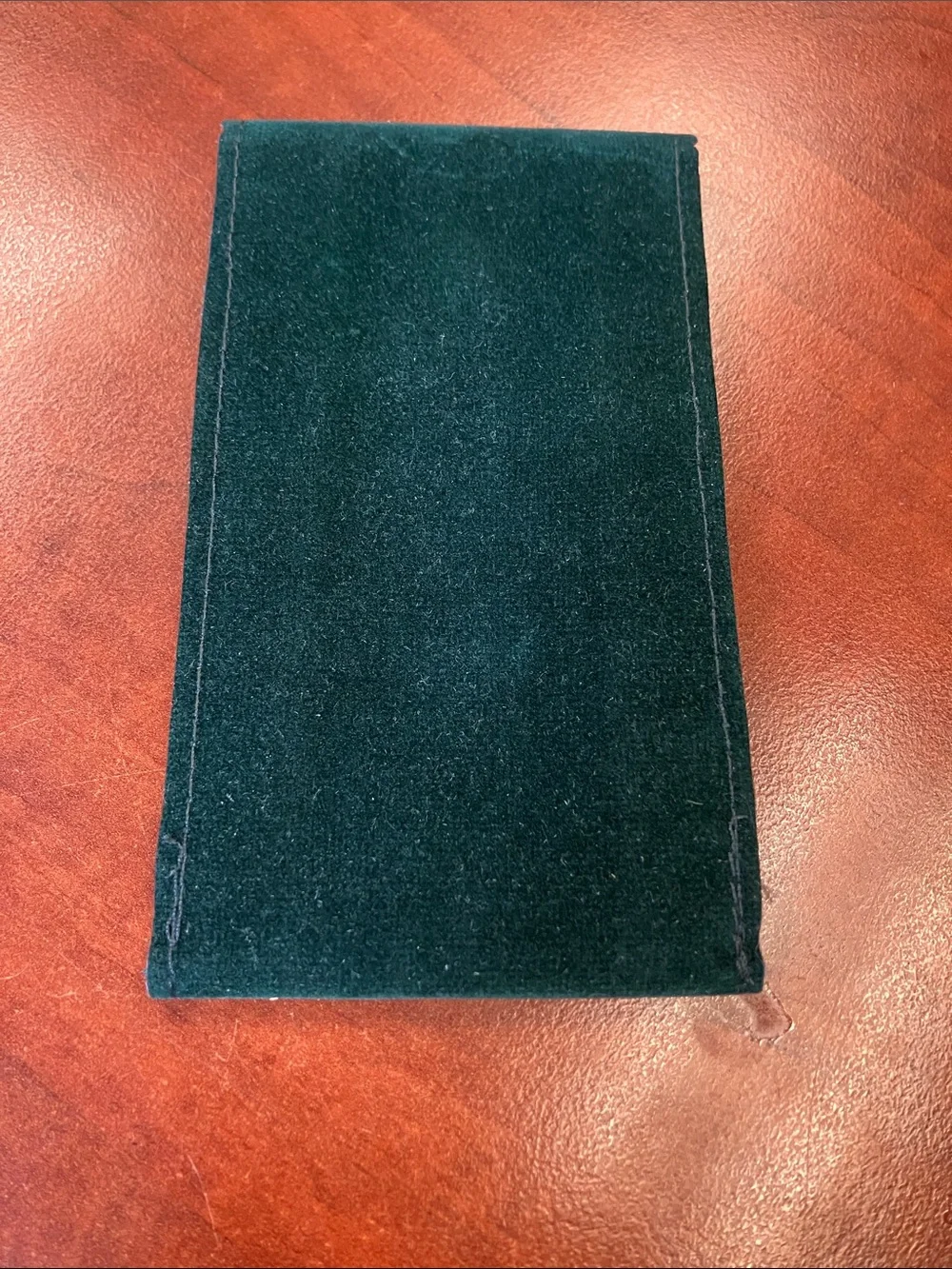 Rolex Green Velvet Watch Travel Pouch